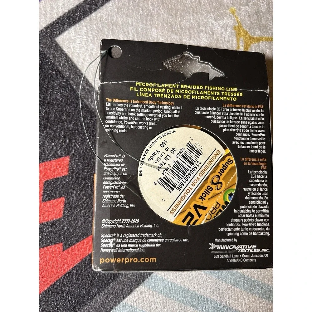 Power Pro Super Slick V2 Braid Fishing Line 40lb Test 150 Yd moss green 40lb